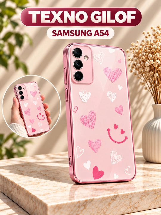 Samsung a54 chexol, telefon g‘ilofi - 