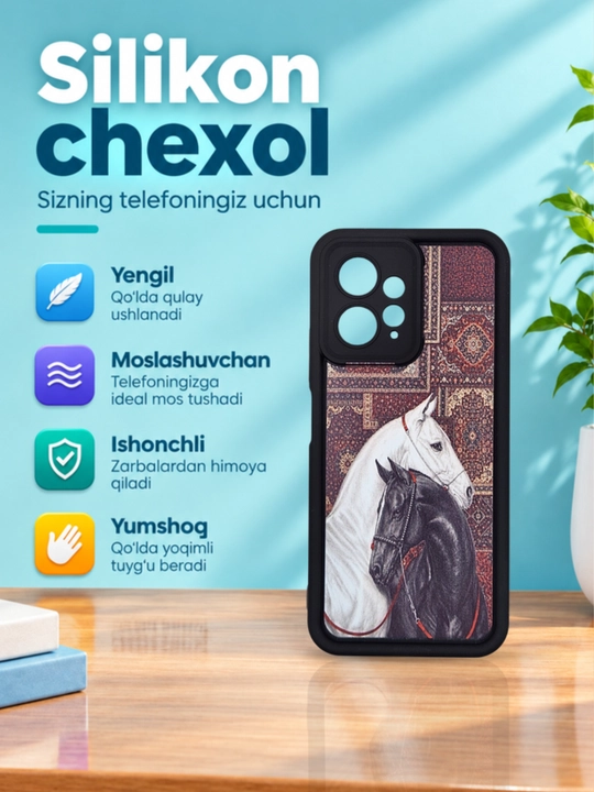 Redmi Note 12 4G smartfoni uchun g'ilof