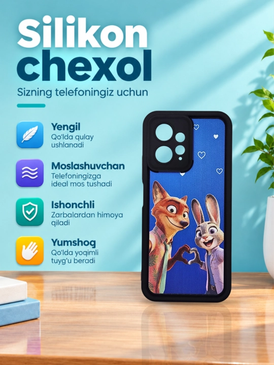 Redmi Note 12 4G smartfoni uchun g'ilof
