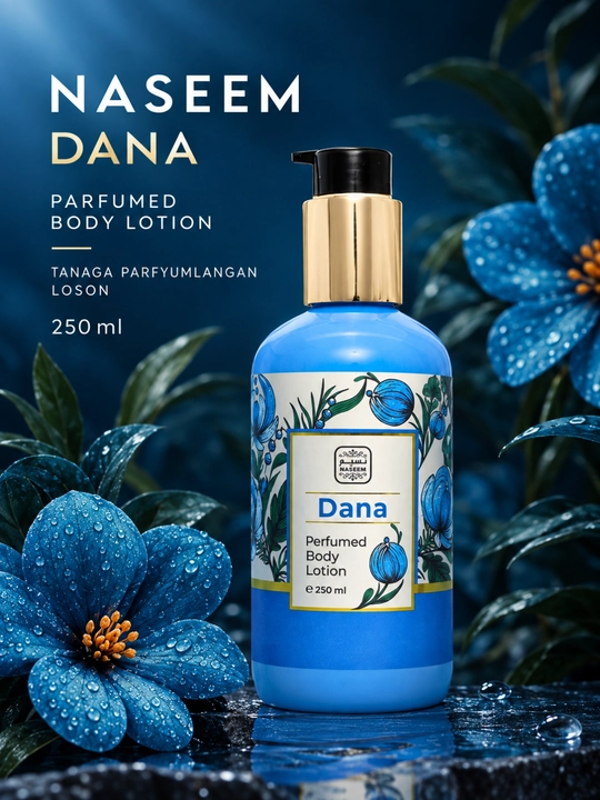 NASEEM Perfumed Body Lotion, 250 мл, Парфюмированный лосьон для тела, Dubai - 