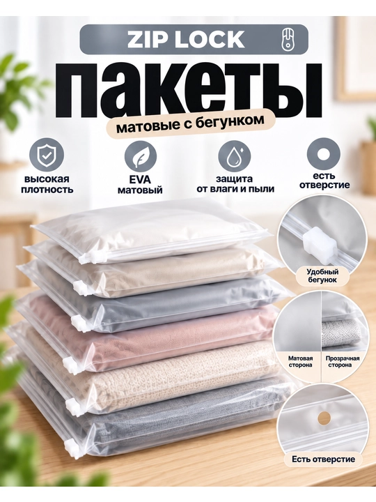 Зип пакеты, упаковочные, для одежды, цветные пакеты с бегунком - 