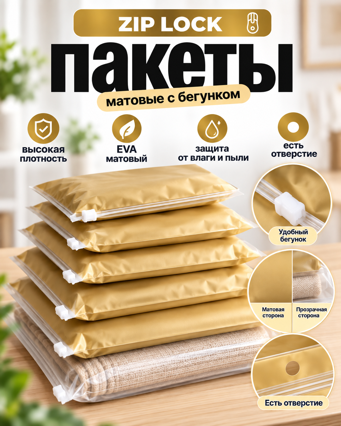 Зип пакеты, упаковочные, для одежды, цветные пакеты с бегунком - 