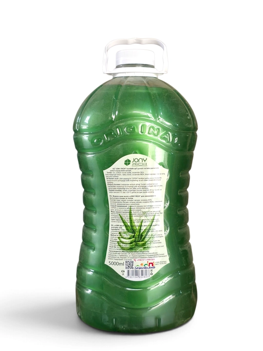 Qo‘l uchun suyuq sovun, PREMIUM JONY RICH, 5000 ml