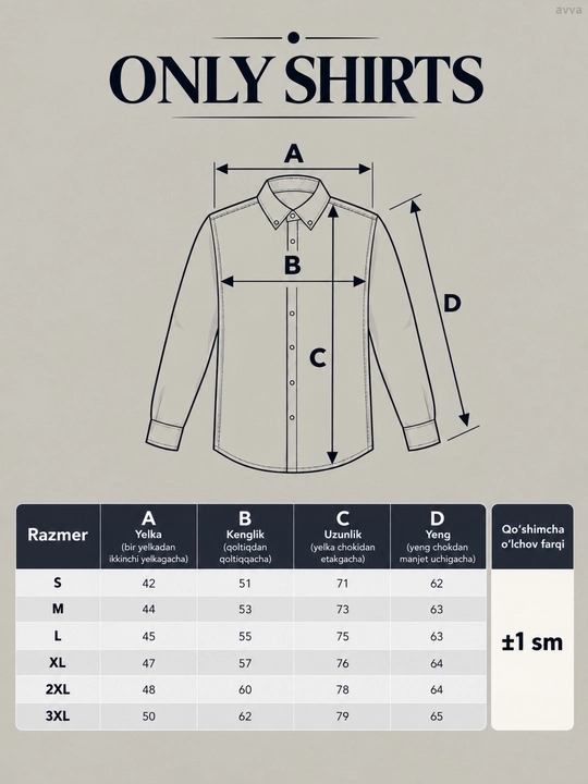 ONLY SHIRTS Erkaklar ko‘ylagi,uzun yengli ko‘ylak, kuzgi ko‘ylak