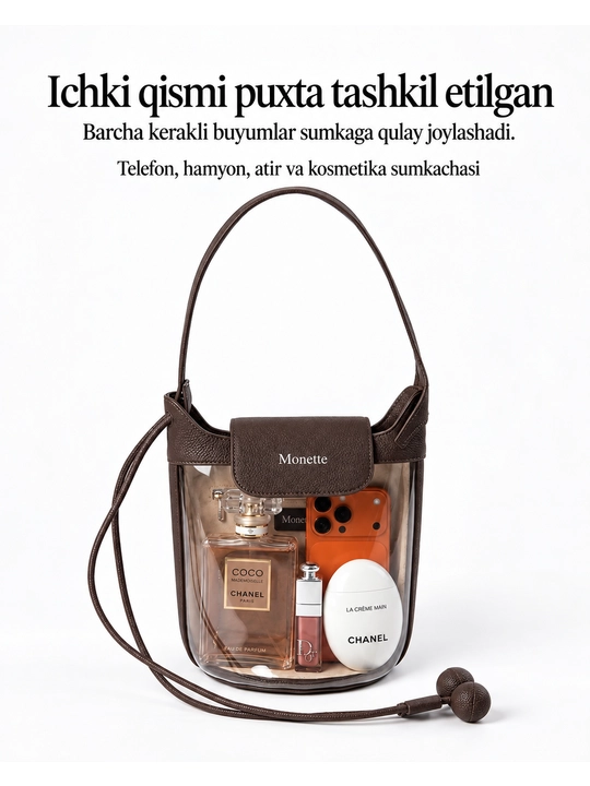 Koja sumka ayollar uchun bochka bucket Monette tabiiy charm yelkaga Italiya