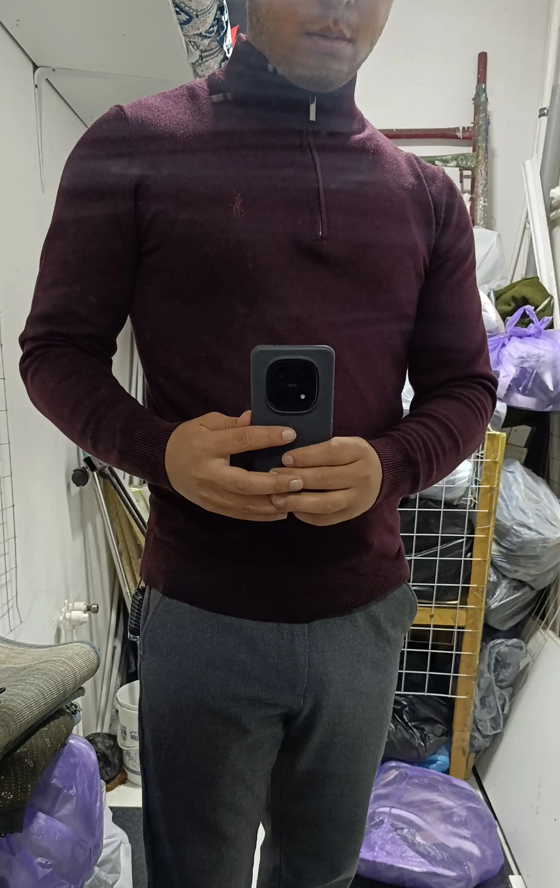Ofis va ish uchun erkaklar jinsi shimlari, o‘lchamlari L-XXL