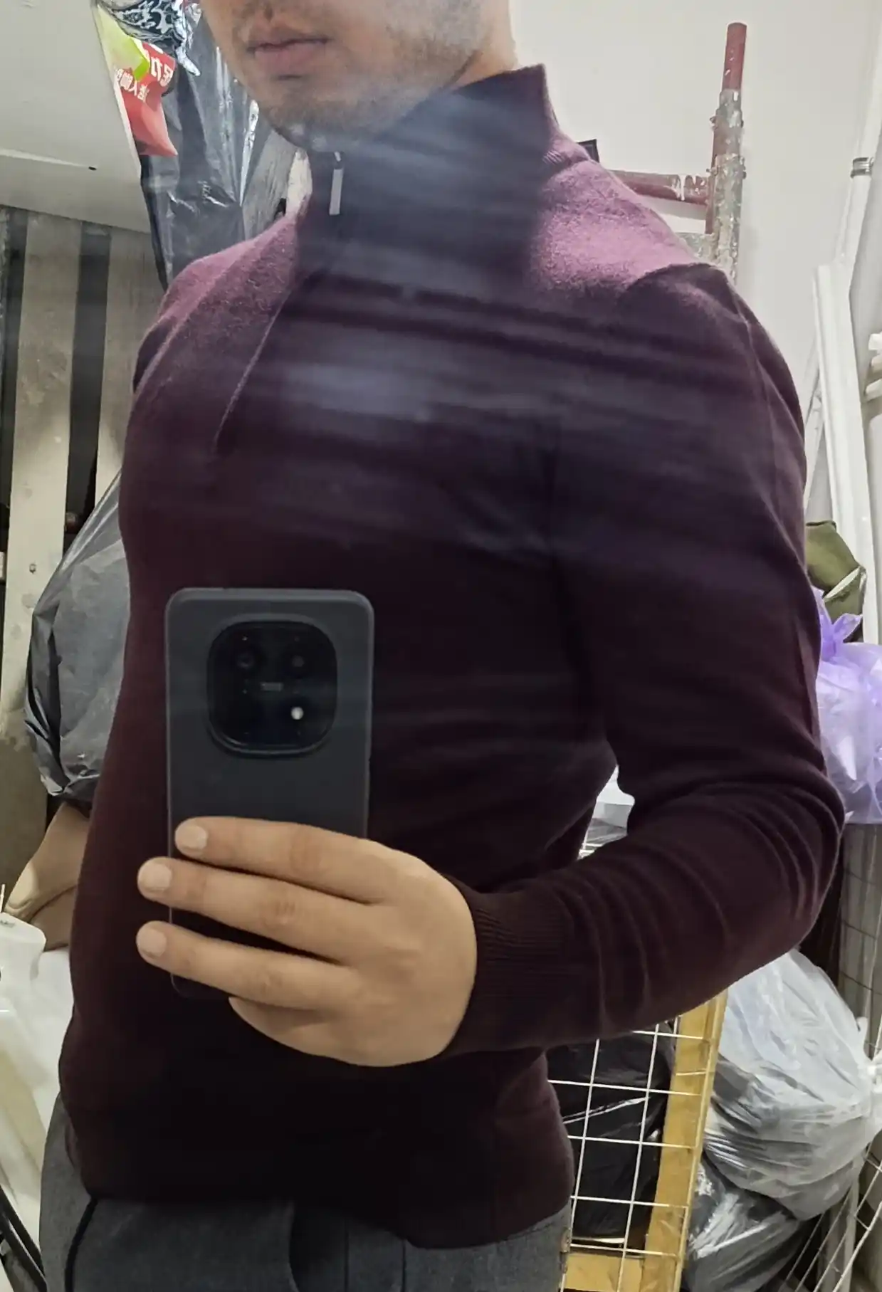 Ofis va ish uchun erkaklar jinsi shimlari, o‘lchamlari L-XXL