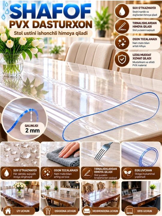 PVX Shaffof klyonka - 