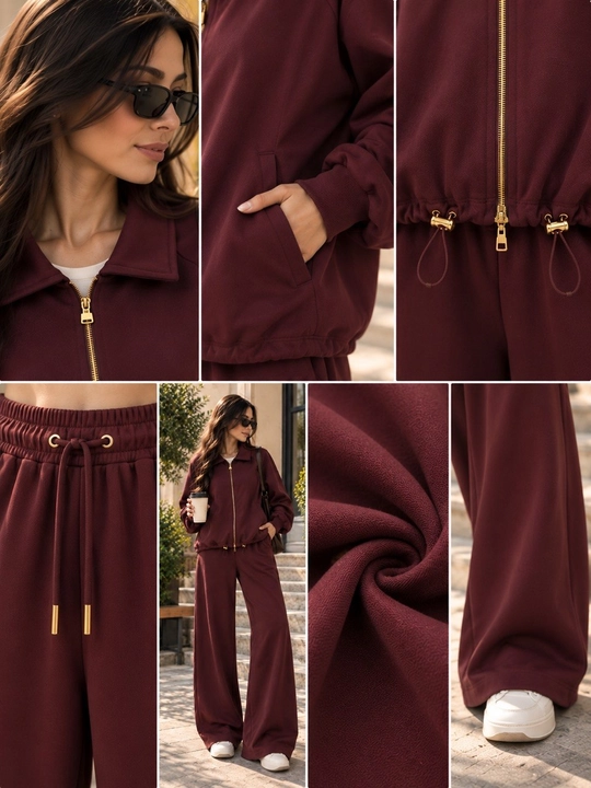 Ayollar sport kostyumi, oversize to‘plam, ikkilik, katta o‘lcham