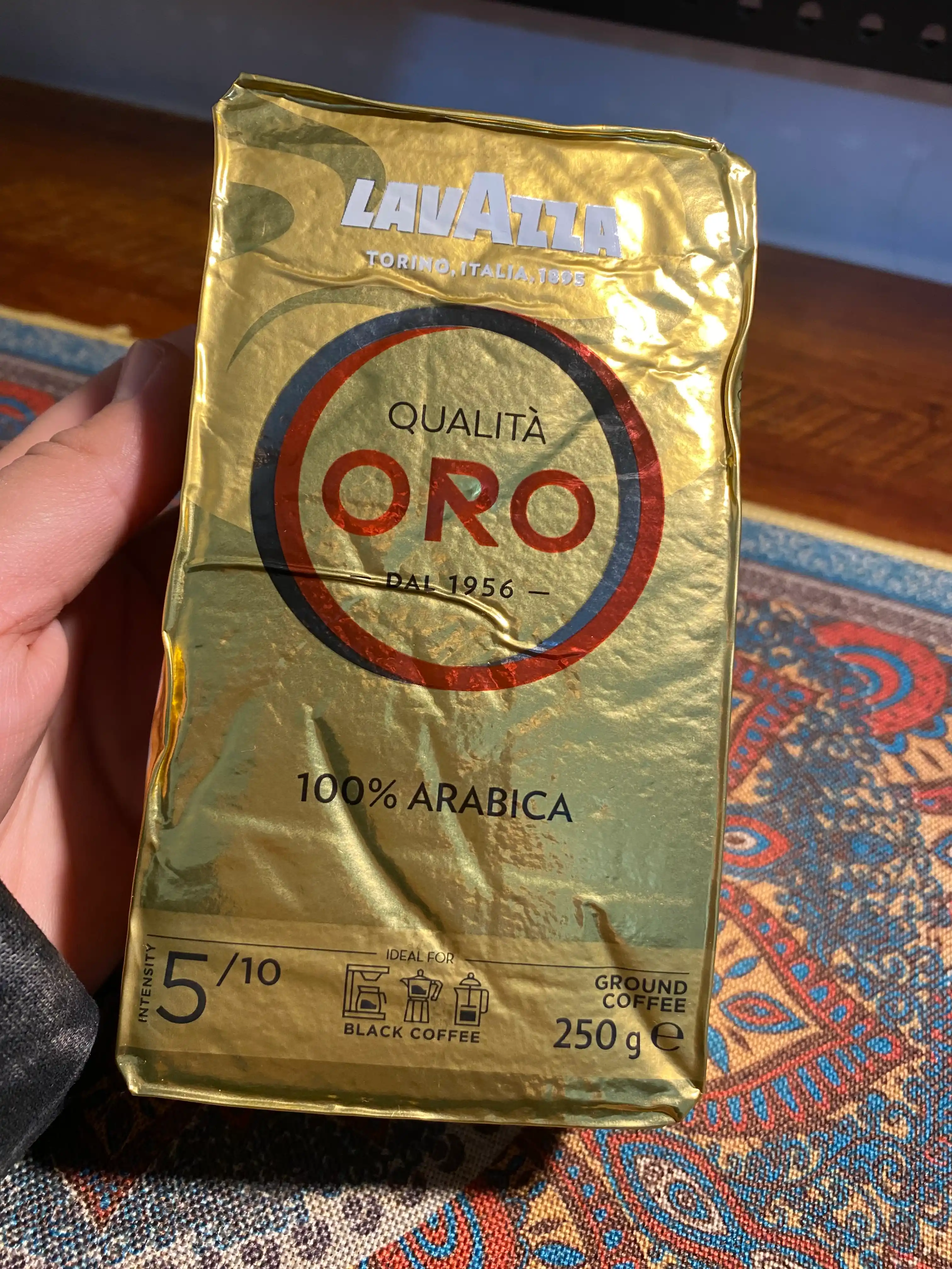 Кофе Lavazza Qualita Oro, молотый, 250 г
