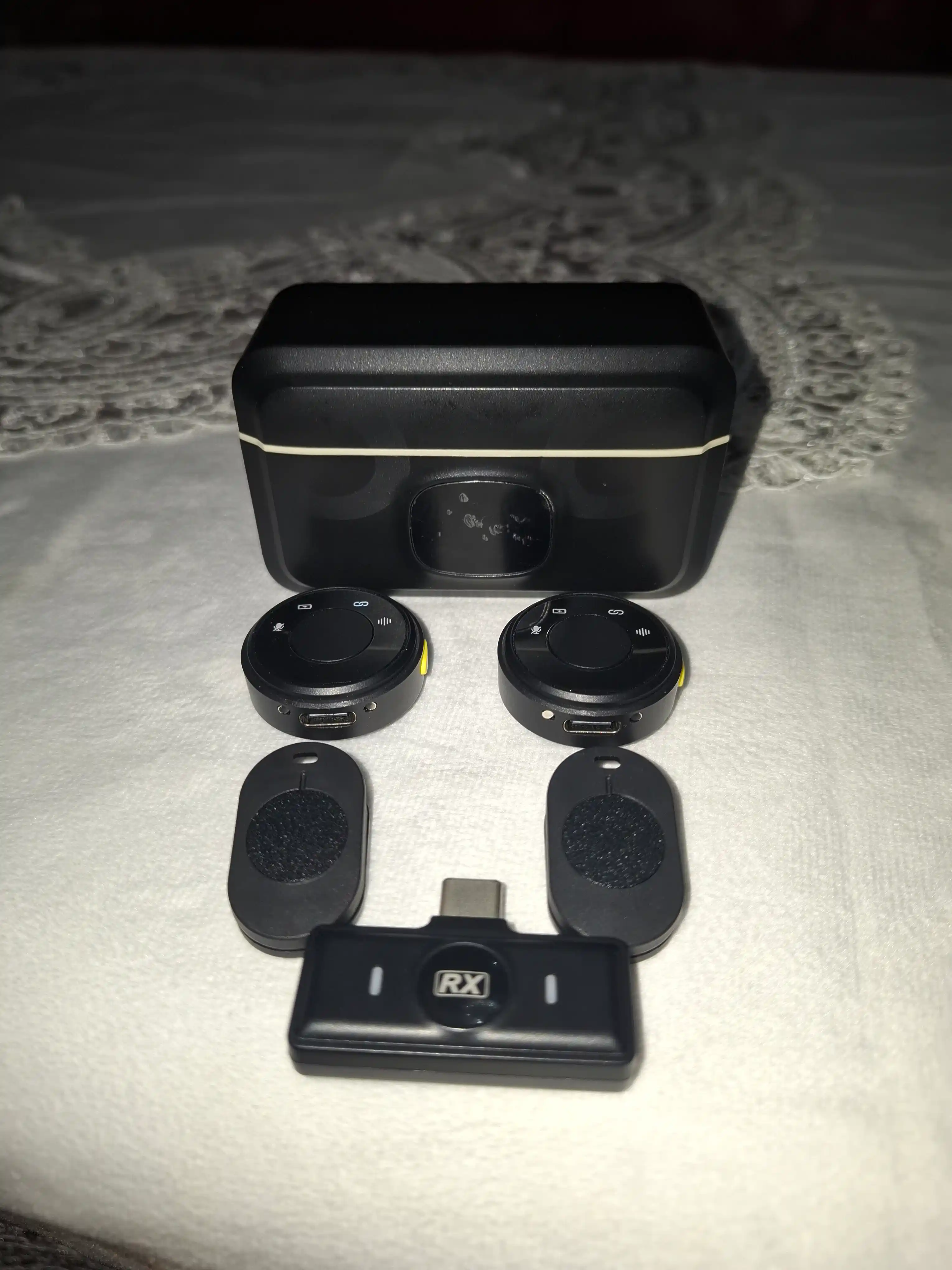 Mikrafon, mikrofon, mini mikrafon, simsiz mikrofon, petlichka, iphone va android uchun,anc