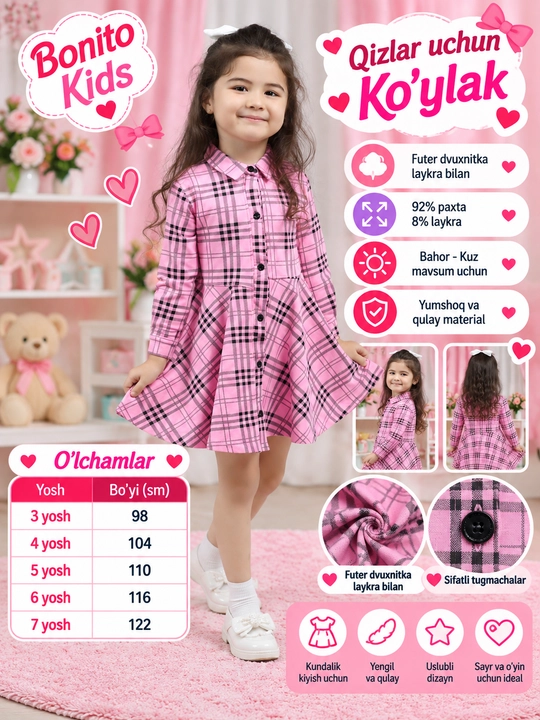 Qizlar uchun koylak - 