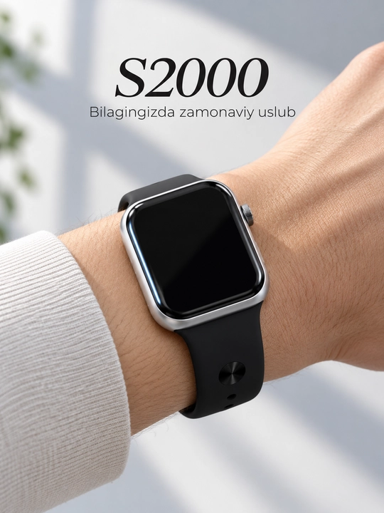 Смарт-часы Smart Watch 8 Big T800 Pro Max, для Android и iPhone, беспроводная зарядка