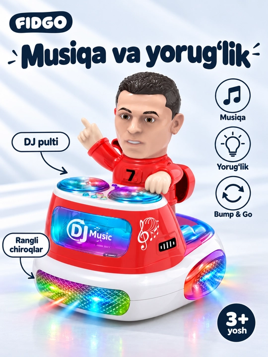 Interaktiv robot robotech edumaster  bolalar uchun rivojlanish va o'qitish uchun o'yinchoq