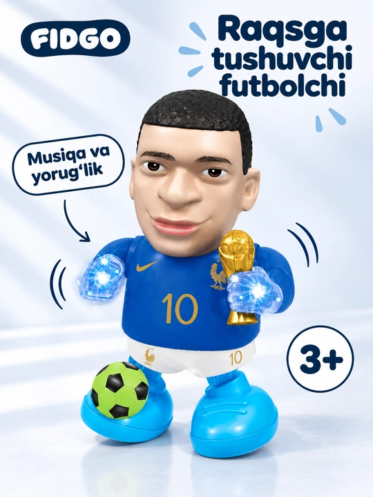 Interaktiv robot robotech edumaster  bolalar uchun rivojlanish va o'qitish uchun o'yinchoq