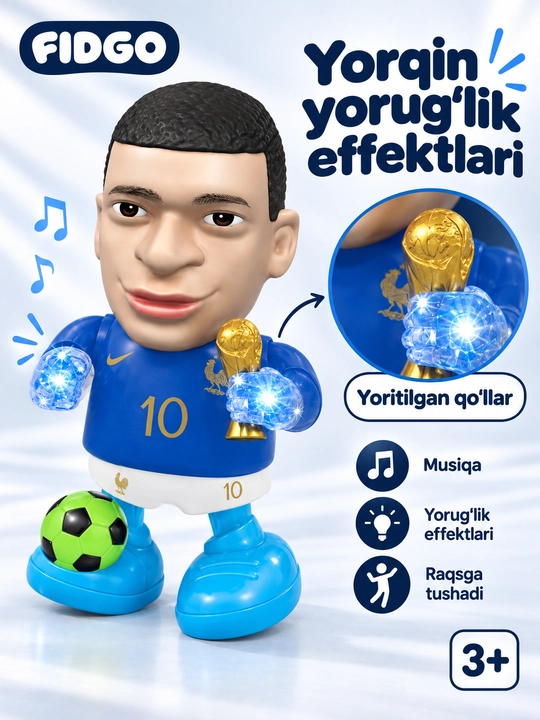 Interaktiv robot robotech edumaster  bolalar uchun rivojlanish va o'qitish uchun o'yinchoq