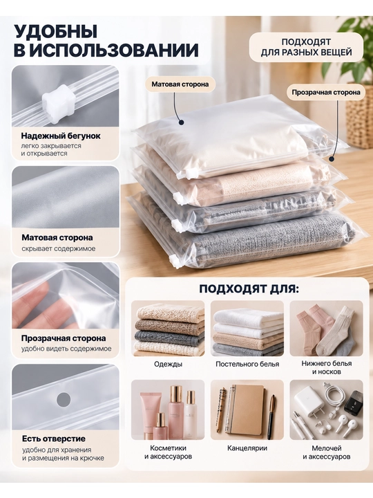 Зип пакеты, упаковочные, для одежды, цветные пакеты с бегунком