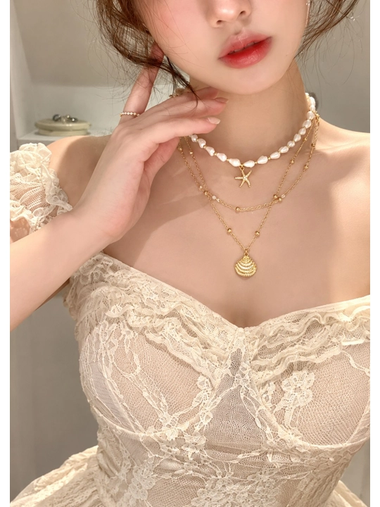 Цепочка, колье, бижутерия, украшение, аксессуар, Xuping