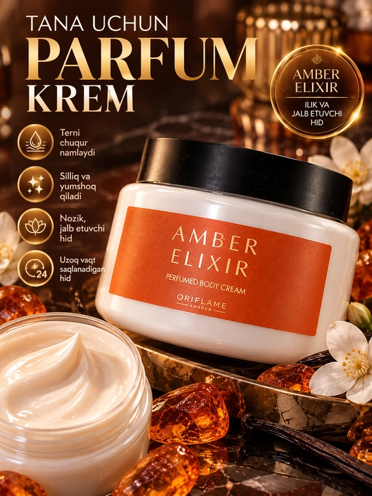 Giordani Gold Essenza & Supreme namlantiruvchi xushbo‘y tana kremi