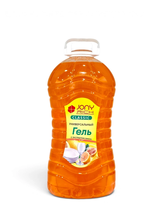 Idish yuvish uchun gel Classic Jony Rich, 5000 ml