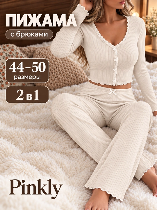 Ayollar uchun pijama, uxlash uchun ayollar pijamasi, uy kiyimi - 