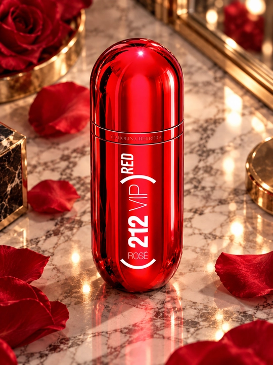 Carolina Herrera 212 VIP Rosé Red, 212 VIP Rosé Elixir  80 мл