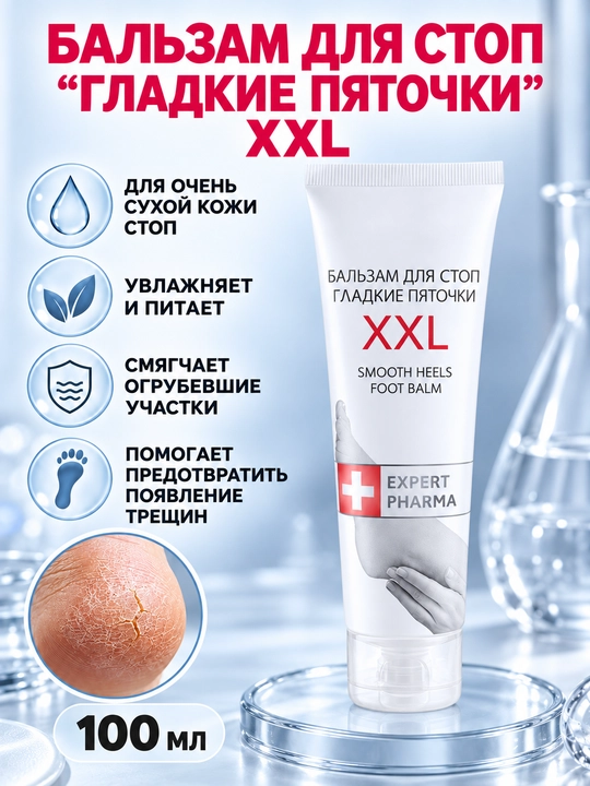 Oyoq uchun balzam va krem, tovon yorilishiga va charchoqqa qarshi, 50-100 ml - 