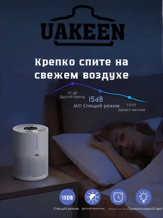 Очиститель воздуха от немецкого бренда UAKEEN ZL-2707
