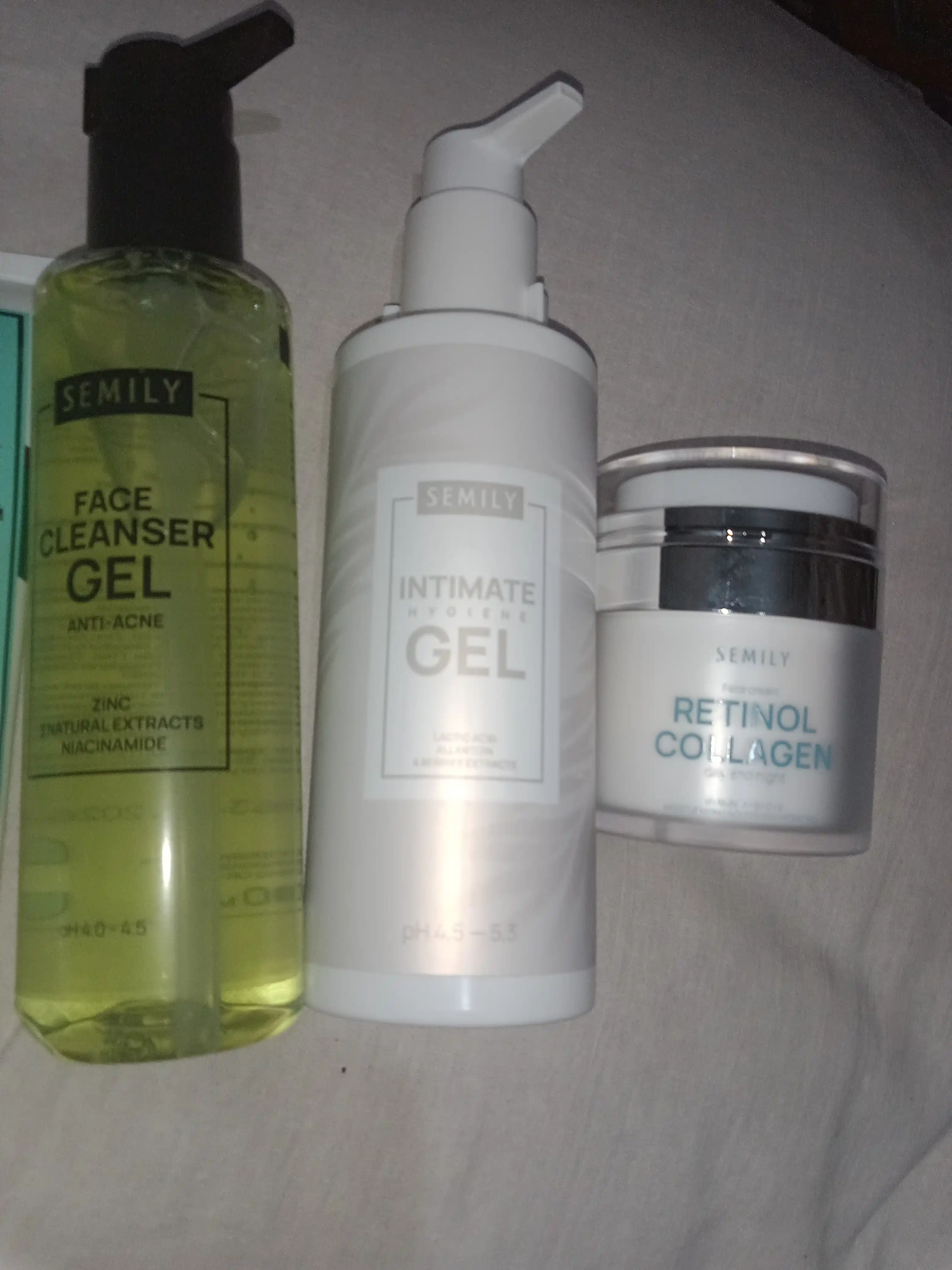 Yuz uchun krem retinol kollagenli Semily yarim qarishga qarshi yuz dekolte zonasi, 50 ml