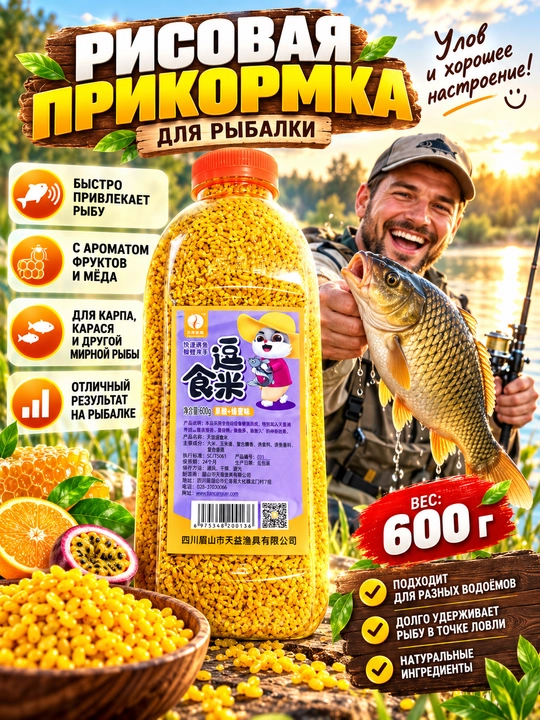 Прикормка сухая, 1000 г