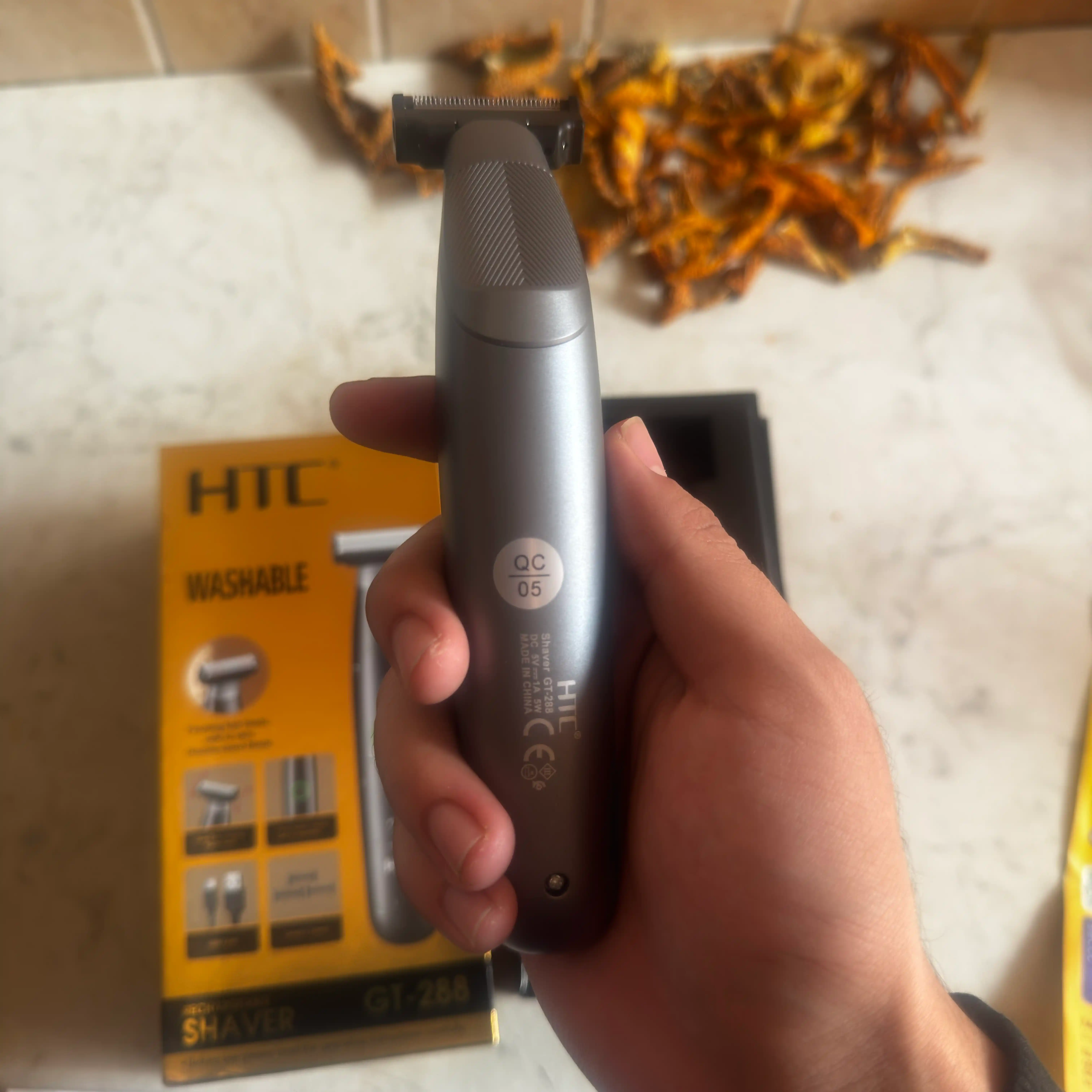 Trimmer HTC One Blade, soqol va tana uchun trimmer va epilator