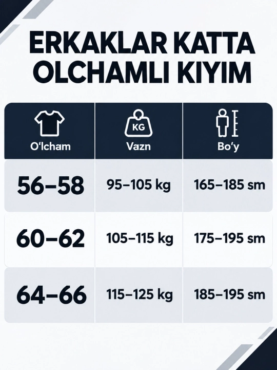 Kuzgi erkaklar xudi, erkin bichimli, katta o‘lchamli, ulkan