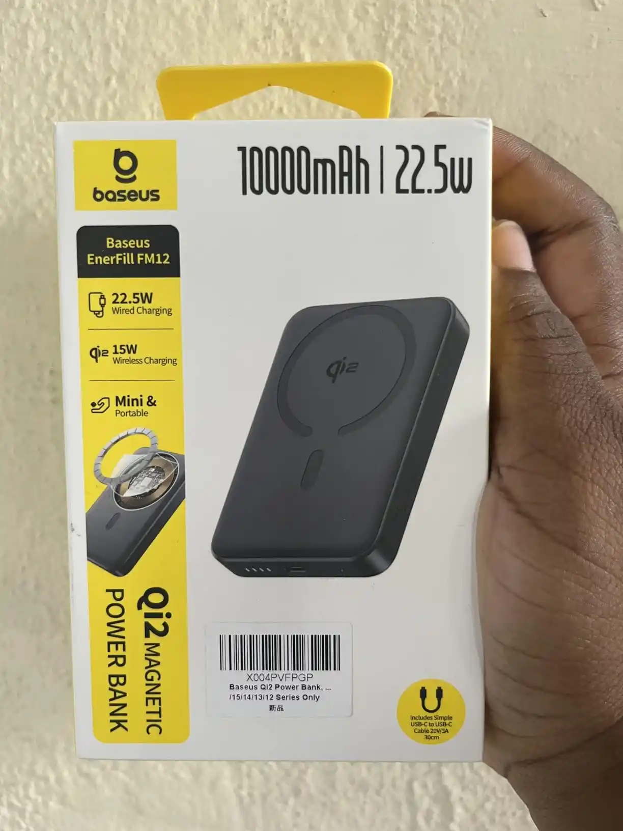 Внешний аккумулятор power bank magsafe, повербанк 20000 и powerbank 10000 Baseus