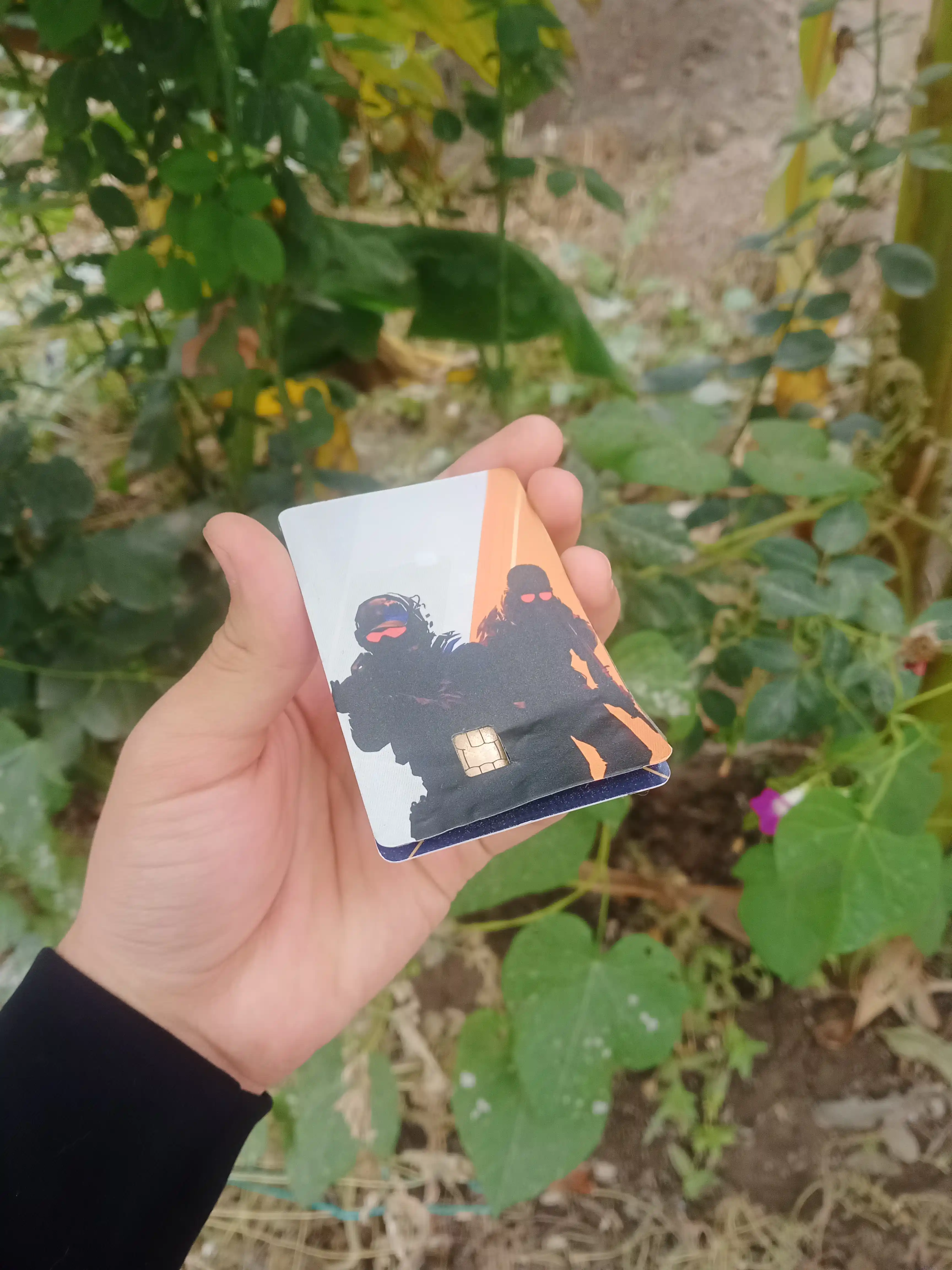 Наклейка для банковской карты