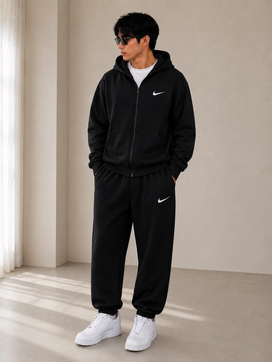 Erkaklar sport kostyumi, huddi va jogger shalvar, standart 44,46,48,50 gacha