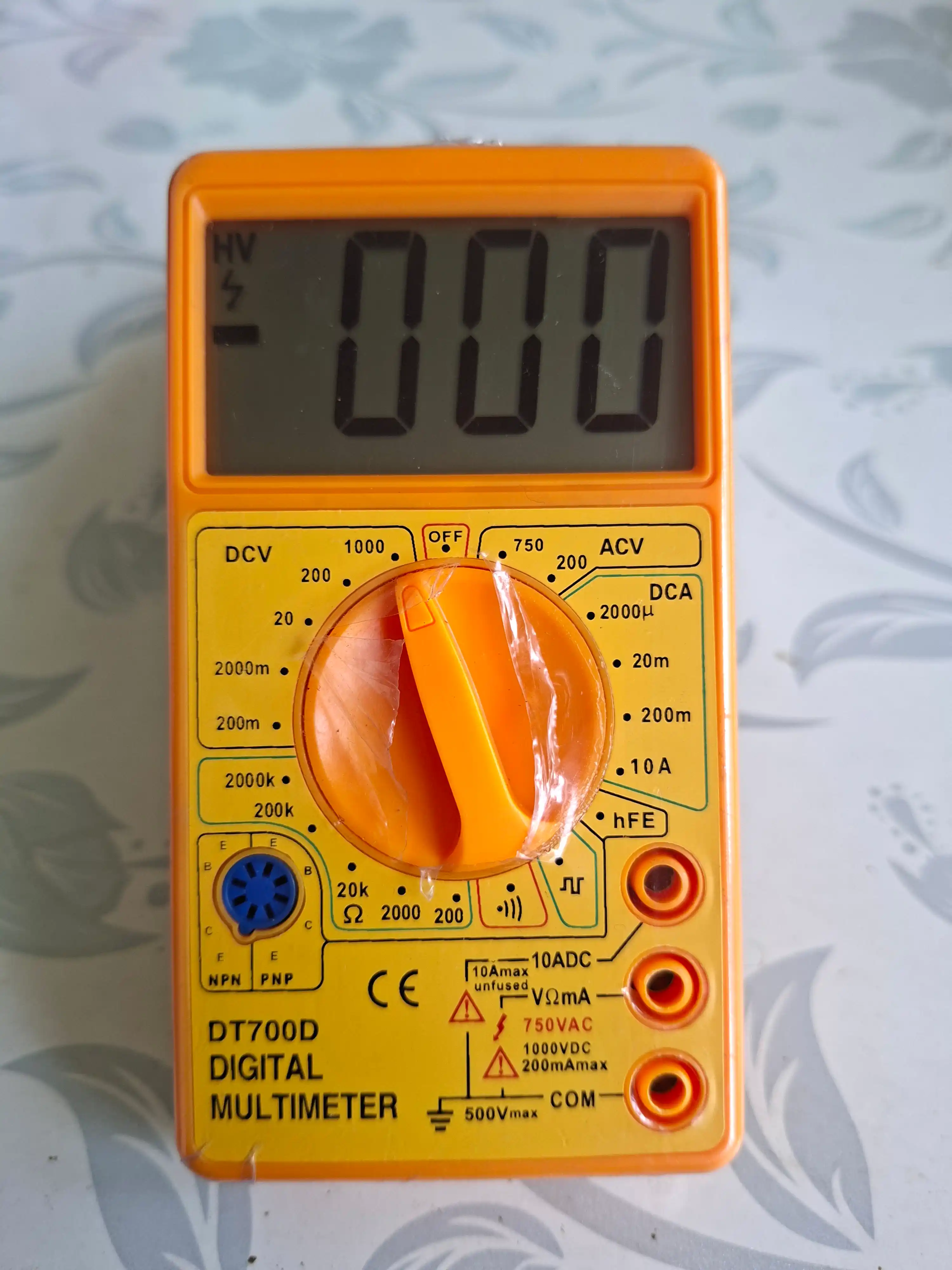 Цифровой мультиметр DT-830D, DT700D, тестер напряжения, тока и сопротивления