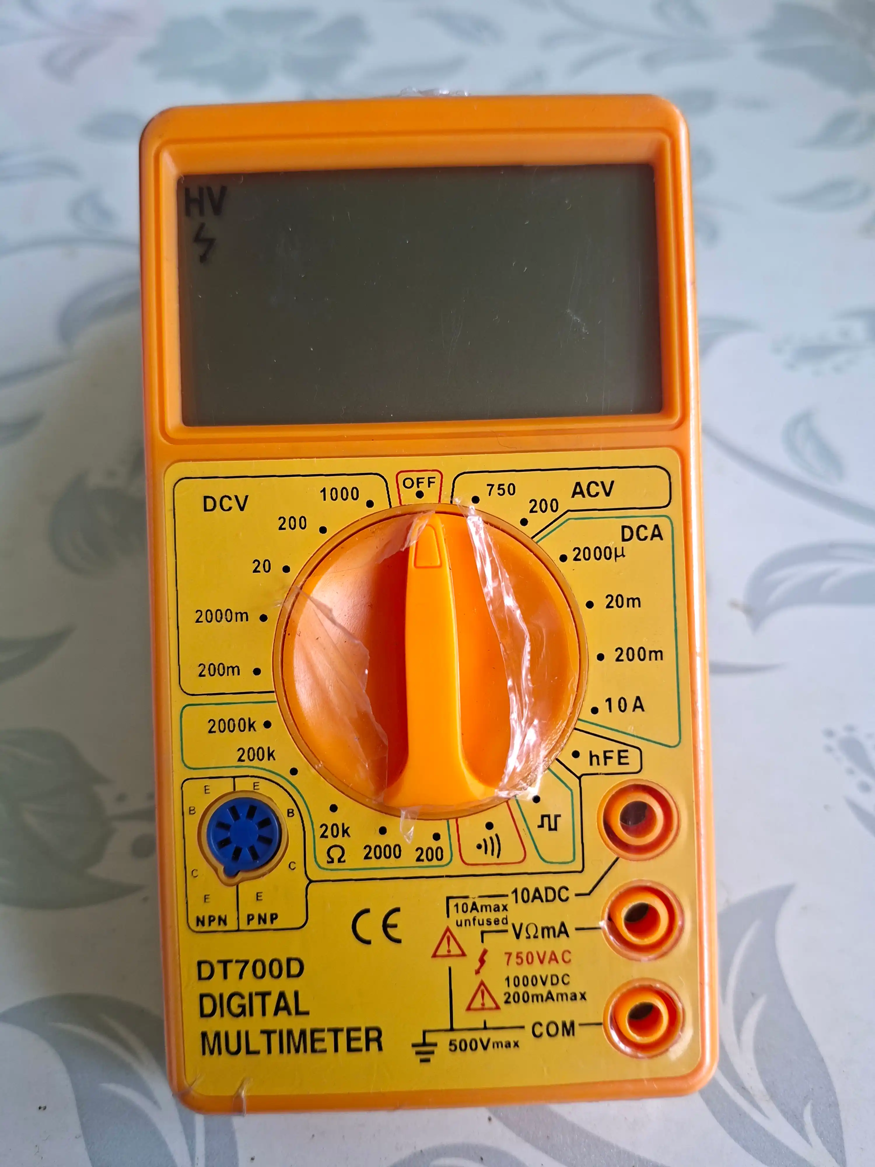 Цифровой мультиметр DT-830D, DT700D, тестер напряжения, тока и сопротивления