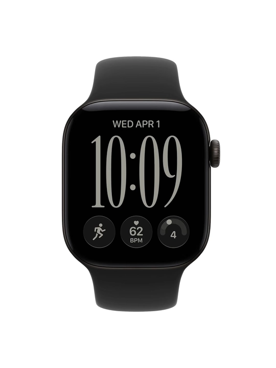 Умные часы Apple Watch Series 12 GPS с OLED-дисплеем, яркостью до 2000 нит, GPS и NFC