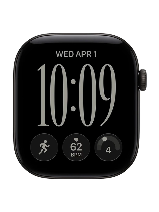 Умные часы Apple Watch Series 12 GPS с OLED-дисплеем, яркостью до 2000 нит, GPS и NFC
