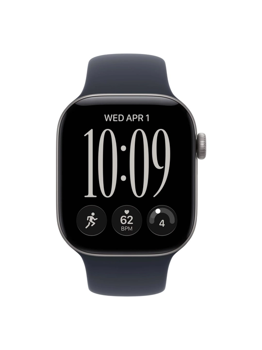 Умные часы Apple Watch Series 12 GPS с OLED-дисплеем, яркостью до 2000 нит, GPS и NFC