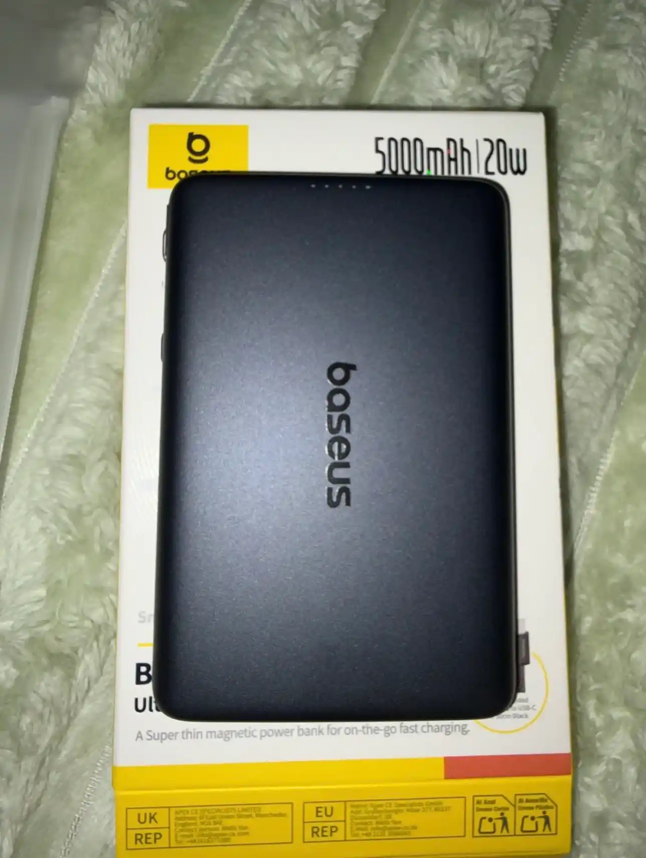 Baseus 10000mah 27w magsafe power bank picogo Am41 simsiz zaryadlash