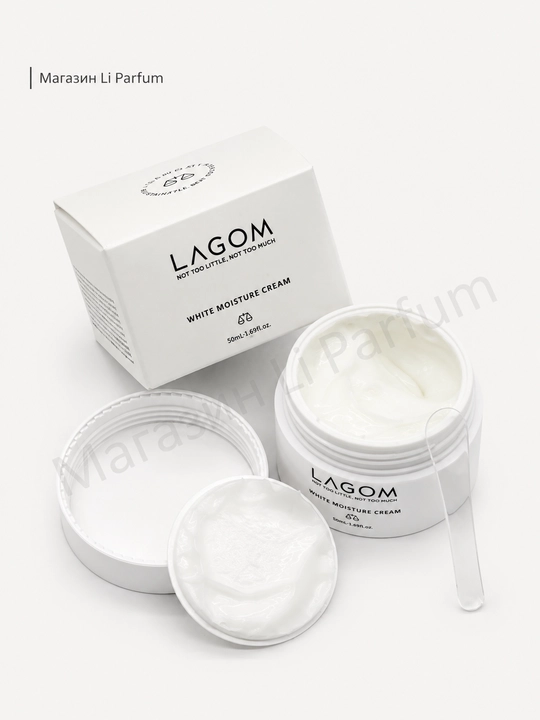 LAGOM White Moisture krem Namlovchi + Yorqinlashtiruvchi 50 ml