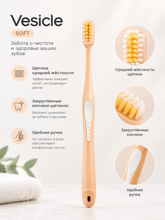 Vesicle Soft tish cho‘tkasi - 