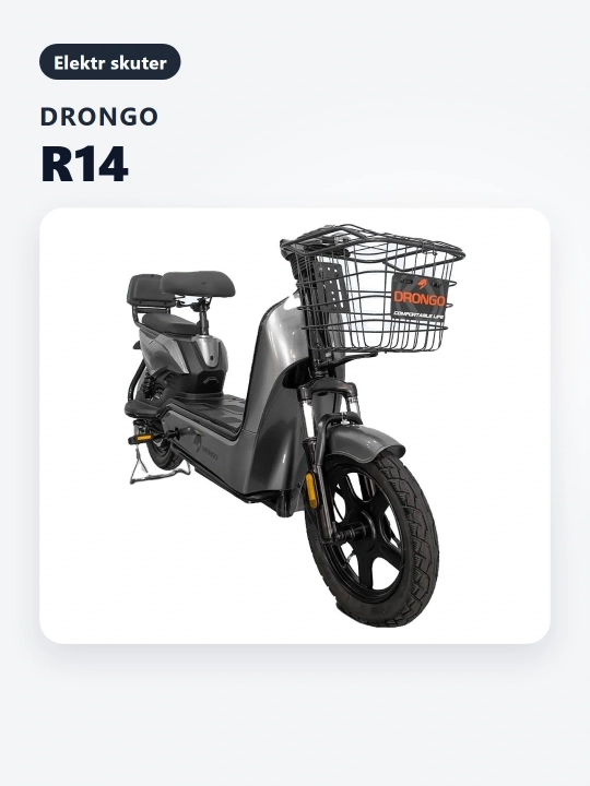 Skuter elektrli DRONGO R-14 Mini Tank