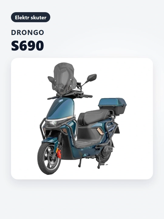 Электроскутер Drongo S690