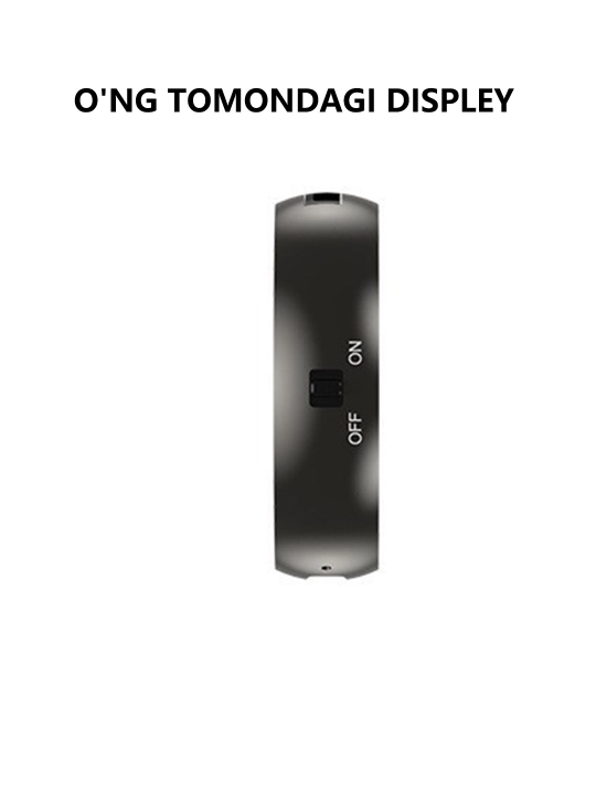 Raqam Mini diktofon, 8/16GB xotira, Raqamli displey, HD audio