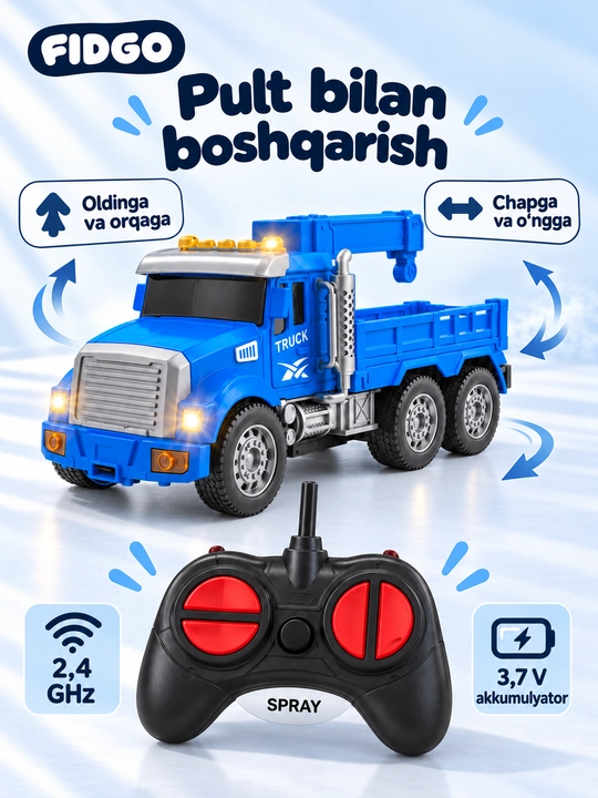 Radio orqali boshqariladigan mashina