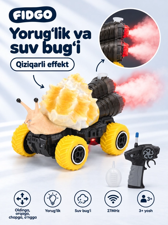Radio boshqariladigan poyga mashinalari, bolalar uchun