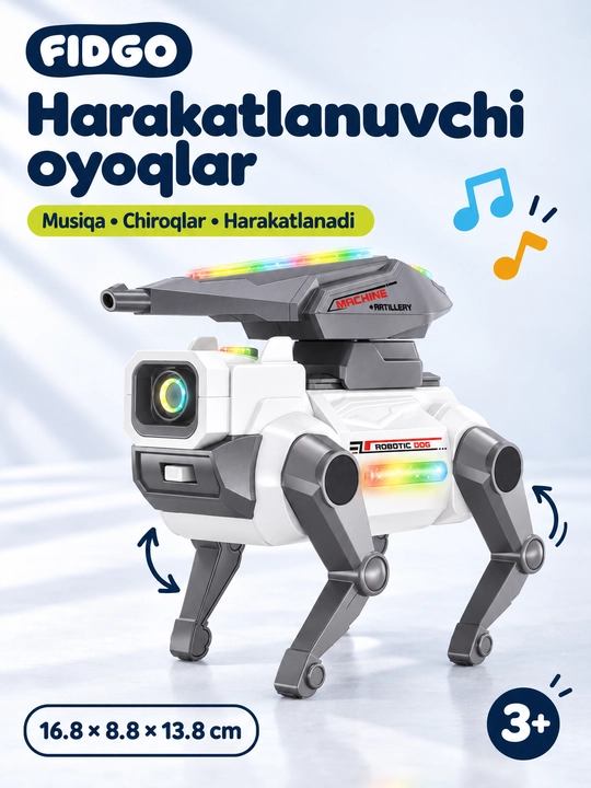 Robototexnika o'yinchoqlari DinoRobot: Ta'lim sarguzashtlari