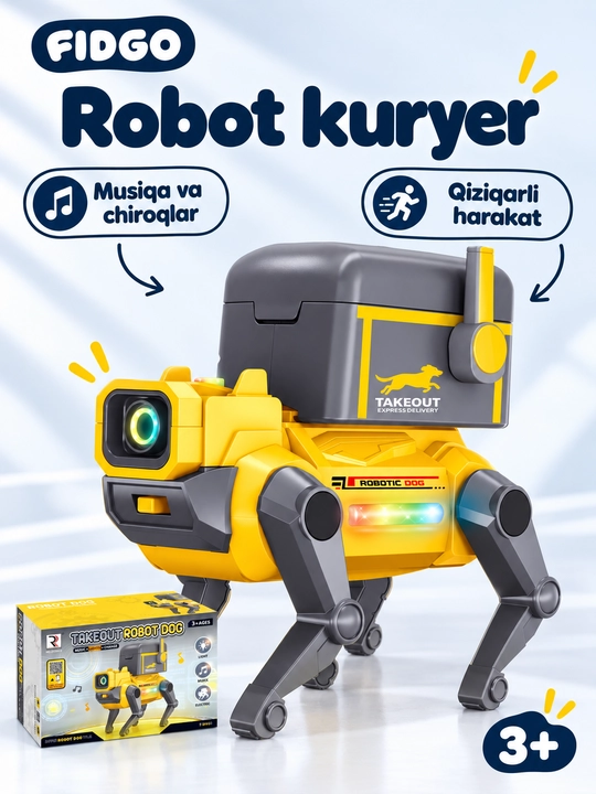 Robototexnika o'yinchoqlari DinoRobot: Ta'lim sarguzashtlari - 